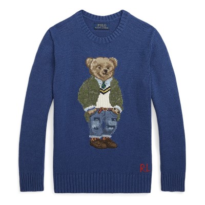 юношески,пуловер,детски,3/4,панталони,polo,ralph,lauren,polo,bear,jumper,junior,beach,royal