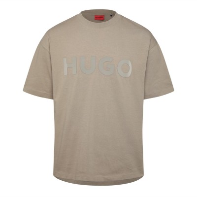 тениска,мъжки,тениски,hugo,dinkee,oversized,fit,t,shirt,brown