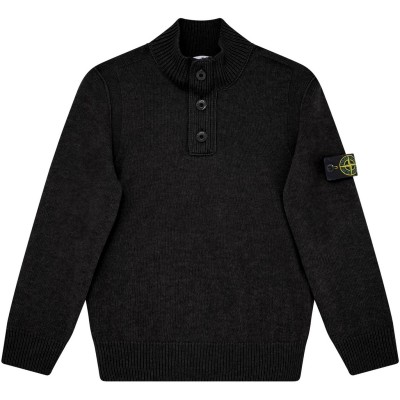 детски,3/4,панталони,stone,island,junior,button,up,knit,nero,v0029