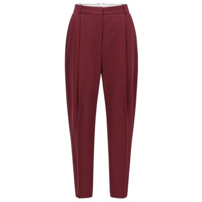 дамски,панталони,boss,tedah,10230521,01,straight,leg,trousers,womens,red