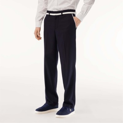 панталони,мъжки,костюми,lacoste,straight,fit,badge,detail,suit,pants,blue