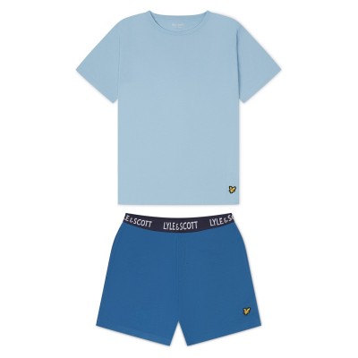 комплект,детски,облекла,lyle,and,scott,sleep,short,set,jn99,sky,sapphire