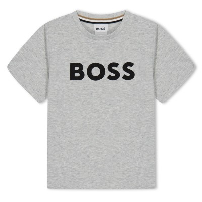детска,тениска,детски,облекла,boss,large,logo,t,shirt,infants,grey,a32