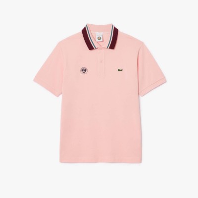блуза,с,яка,мъжки,тениски,lacoste,roland,garros,sport,edition,umpire,polo,shirt,pink