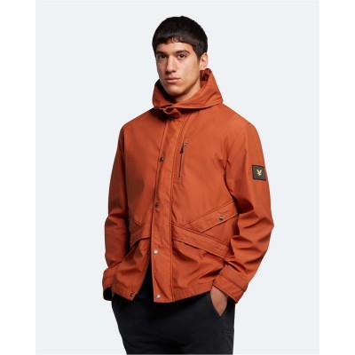 яке,мъжки,softshell,якета,мъжки,якета,lyle,and,scott,hooded,jacket,orange