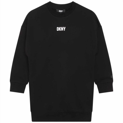 пуловер,детски,облекла,dkny,dkny,jumper,drs,jn34,black,09b