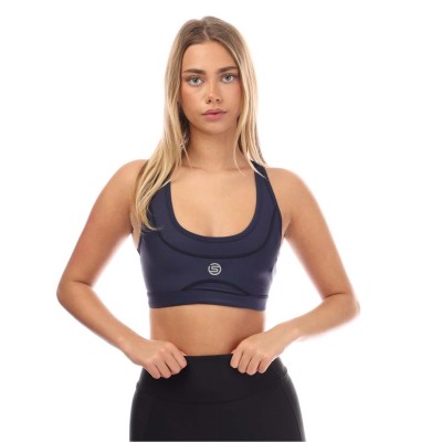 дамски,тениски,дамски,топове,skins,series,3,elite,bra,navy