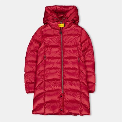 яке,детски,3/4,панталони,parajumpers,kids',water,repellent,insulated,long,puffer,jacket,rio,red,0310