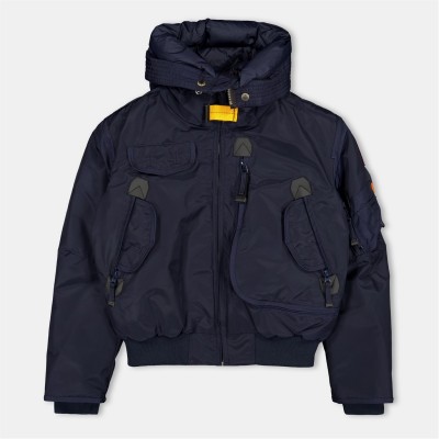 яке,детски,3/4,панталони,parajumpers,kids',insulated,short,puffer,jacket,navy,blu,0316