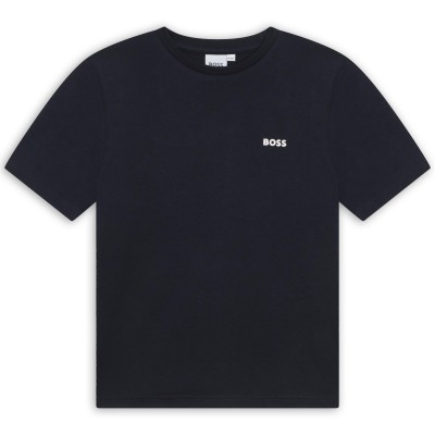 тениска,boss,kids,small,logo,t,shirt,subtle,logo,navy,09