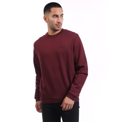 поларена,блуза,облекла,на,разпродажба,мъжки,блузи,lyle,and,scott,brushback,fleece,crew,neck,sweatshirt,red