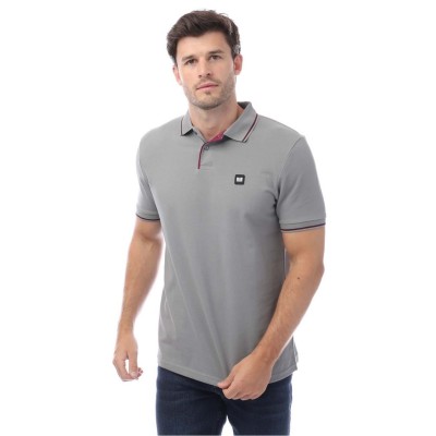 блуза,с,яка,weekend,offender,spello,piped,polo,shirt,grey