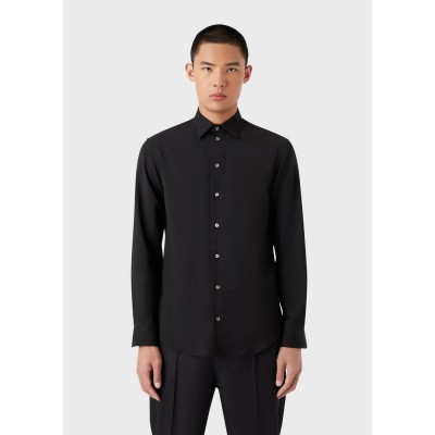 emporio,armani,shirt,black