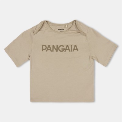 бебешка,тениска,детски,облекла,pangaia,365,logo,t,shirt,babies,stone