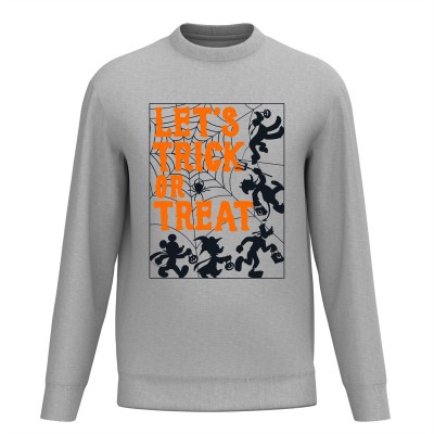 блуза,дамски,стоки,с,аним.,герои,мъжки,блузи,disney,disney,characters,let's,trick,or,treat,sweater,grey