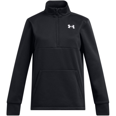 промоция,на,зимни,облекла,разпродажба,under,armour,детски,полари,детски,облекла,under,armour,armour,fleece,half,zip,bf,girls,black