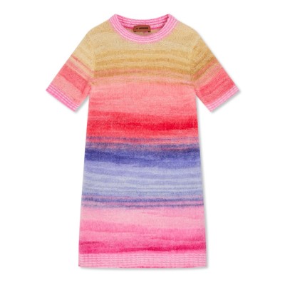 рокля,детски,3/4,панталони,missoni,kids',knitted,jumper,dress,colourful