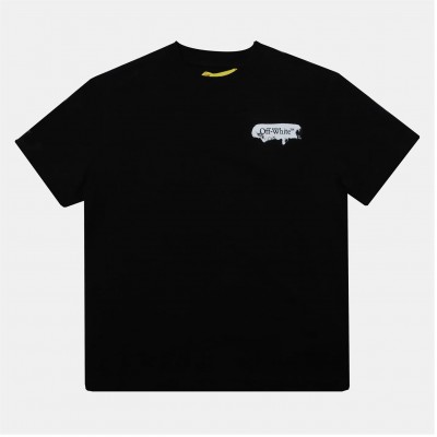 тениска,детски,3/4,панталони,off,white,off,paint,tee,in99,black,white