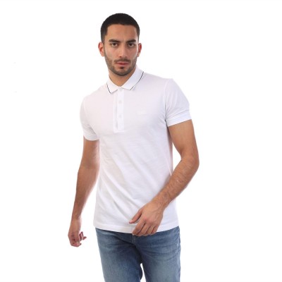 блуза,с,яка,мъжки,тениски,boss,paule,4,slim,fit,polo,shirt,with,tonal,logo,off,white