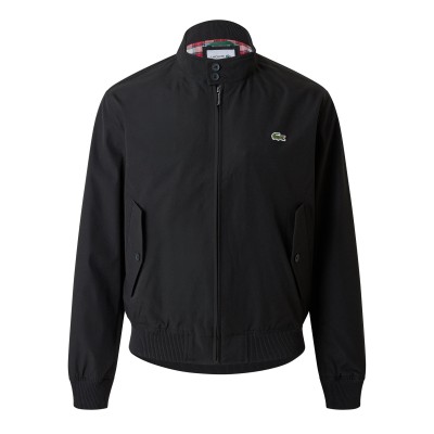 яке,lacoste,lightweight,water,repellent,twill,jacket,black