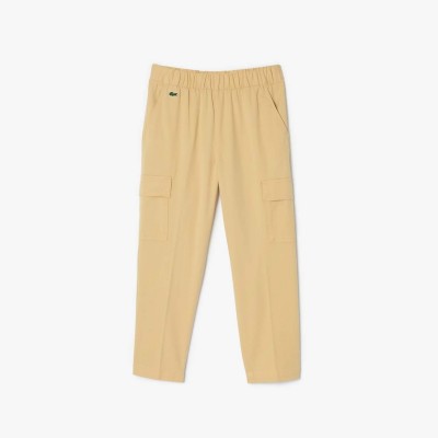 панталони,lacoste,lightweight,garbardine,cargo,pants,natural