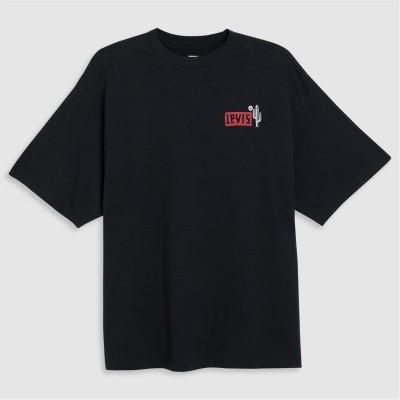 тениска,дамски,топове,levis,graphic,short,stack,t,shirt,blue