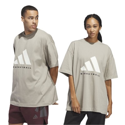 тениска,adidas,basketball,t,shirt,(gender,neutral),beige