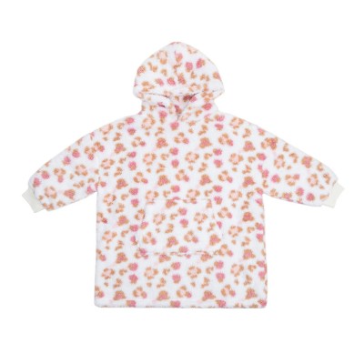суичър,miso,girls,leopard,borg,snuggle,hoodie,white,pink