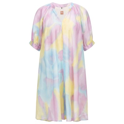 рокля,дамски,поли,и,рокли,boss,diflowu,dress,multi,colour