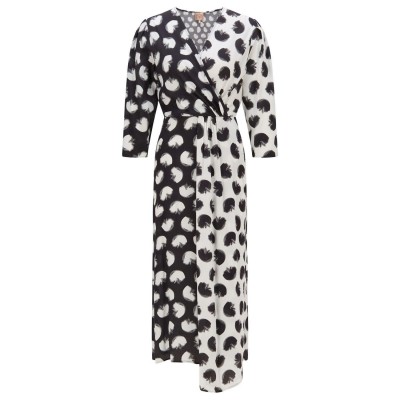 рокля,дамски,поли,и,рокли,boss,danotta,dress,multi,colour