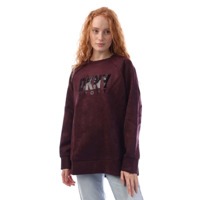 блуза,dkny,sueded,scuba,pullover,sweatshirt,red