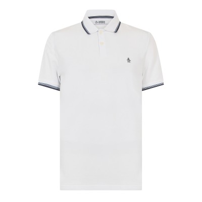 блуза,с,яка,мъжки,тениски,original,penguin,tipped,pique,polo,shirt,white