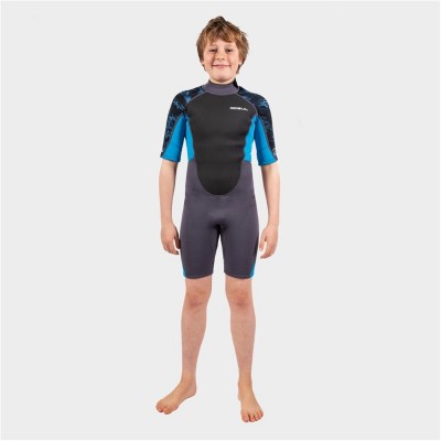 детски,бански,костюми,детски,3/4,панталони,бански,костюми,за,момчета,водни,спортове,gul,response,3,2mm,flatlock,junior,shorty,grey,blue