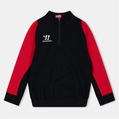 детски,полари,всички,фитнес,облекла,детски,облекла,warrior,kids',quarter,zip,fleece,black