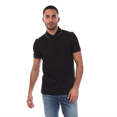блуза,с,яка,мъжки,тениски,boss,paule,4,slim,fit,polo,shirt,with,tonal,logo,black