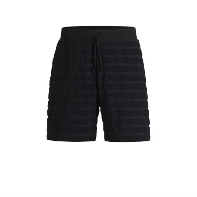 къси,панталони,мъжки,къси,панталони,hugo,dutowel,striped,relaxed,fit,shorts,black