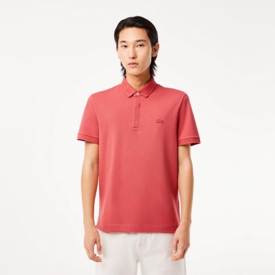блуза,с,яка,мъжки,тениски,lacoste,regular,fit,paris,stretch,piqu,polo,shirt,red