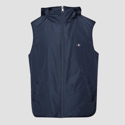 gant,light,padded,vest,blue