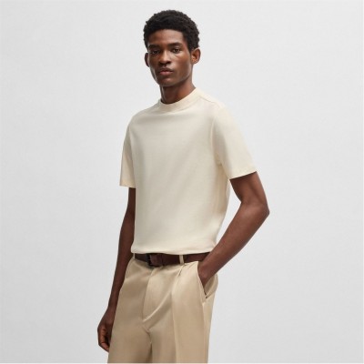 тениска,boss,men's,p,thompson,290,regular,fit,four,way,stretch,t,shirt,white