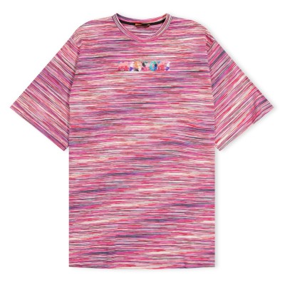 юношеска,рокля,детски,3/4,панталони,missoni,logo,dress,juniors,fuxia,multi