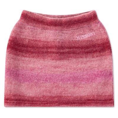 пола,missoni,kids,logo,knitted,mini,skirt,pink