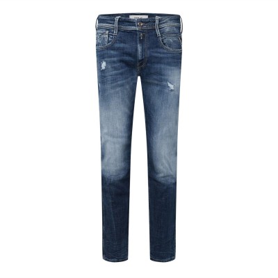 дънки,мъжки,дънки,replay,anbass,slim,fit,jeans,blue