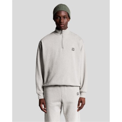 блуза,облекла,на,разпродажба,мъжки,блузи,lyle,and,scott,loungewear,1,4,zip,sweatshirt,beige