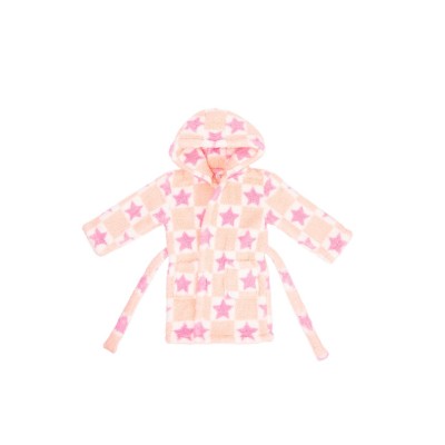 рокля,бебешки,облекла,miso,girls,borg,star,dressing,gown,coral,pink