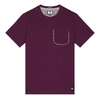 тениска,weekend,offender,sutton,check,detail,pocket,t,shirt,berry