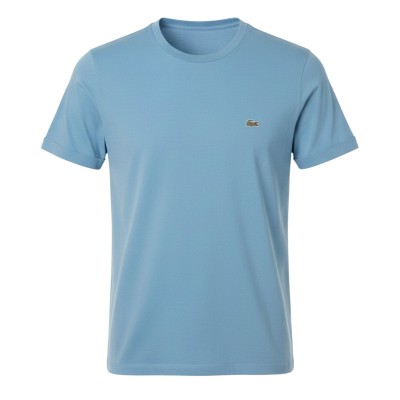 тениска,мъжки,тениски,lacoste,cotton,pima,t,shirt,blue