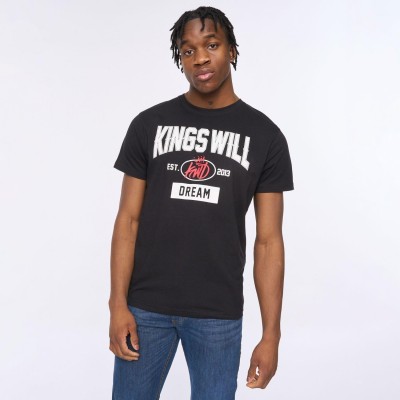 тениска,мъжки,тениски,kings,will,dream,knockout,t,shirt,black