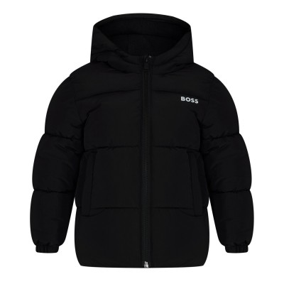 детско,палто,детски,облекла,boss,boss,puffer,coat,infants,black,09b
