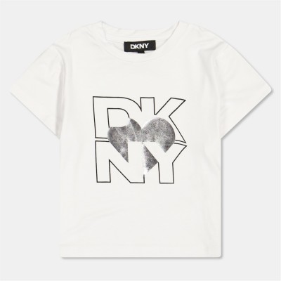 детска,тениска,детски,облекла,dkny,logo,t,shirt,infants,light,grey