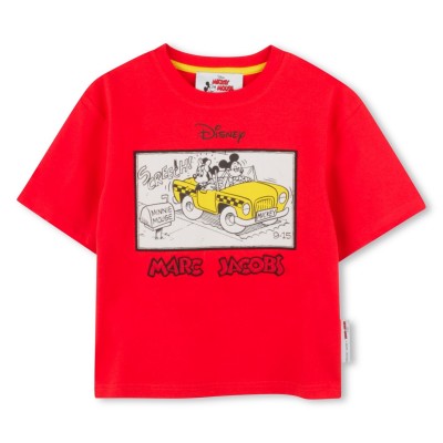 детска,тениска,детски,облекла,marc,jacobs,mickey,graphic,t,shirt,infants,red